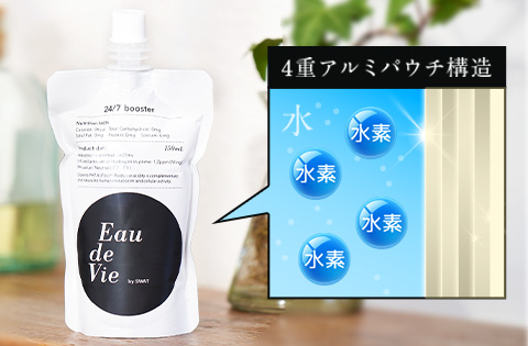 4重構造アルミパウチ構造